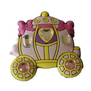 Royal Princess Carriage Shoe Charms for Crocs (Set of 2)